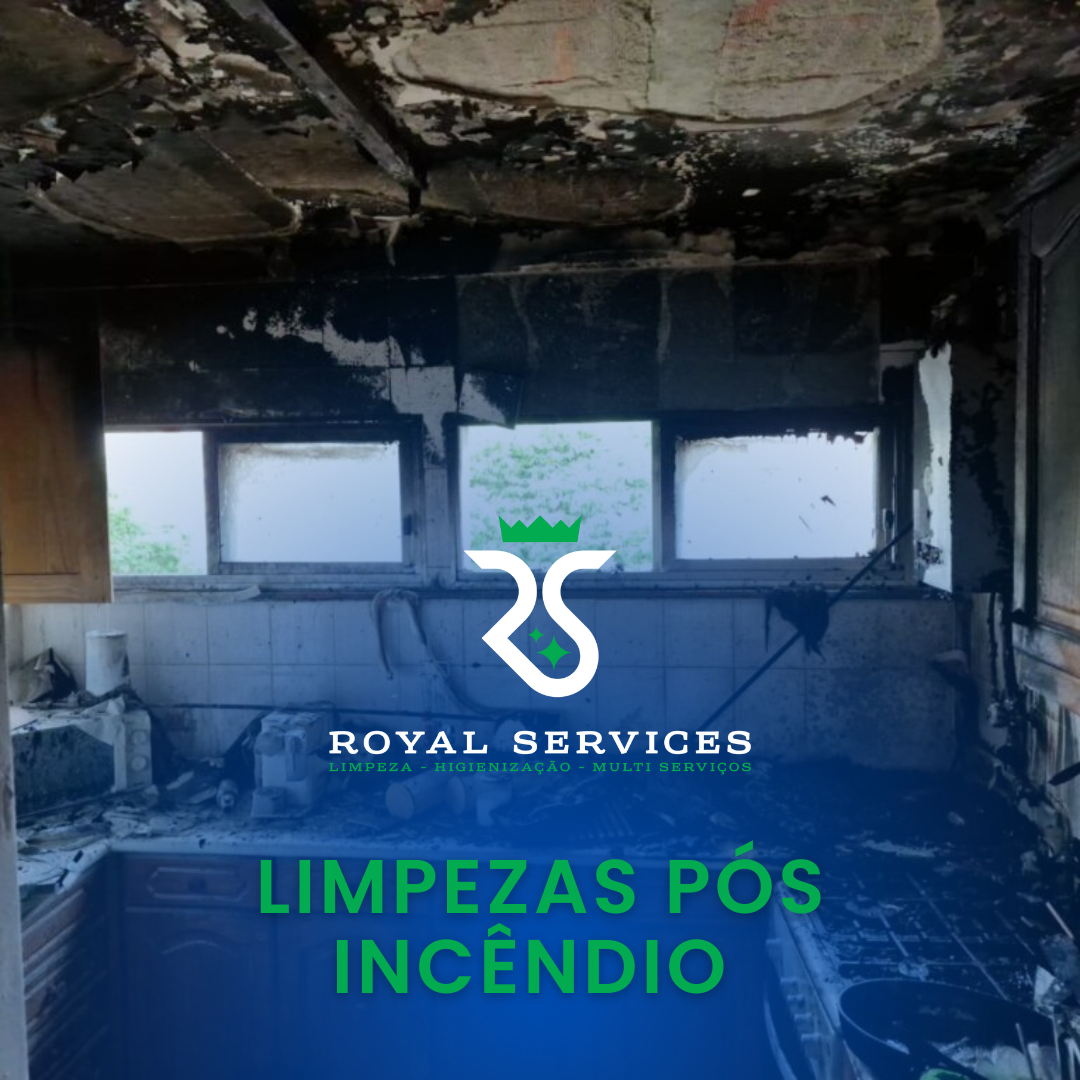 Limpeza Pós Incêndio